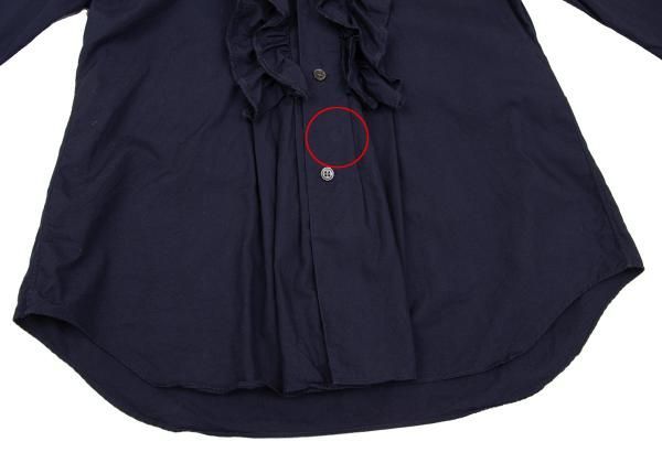 コムコム コムデギャルソンCOMME des セール中 GARCONS コットンフリル