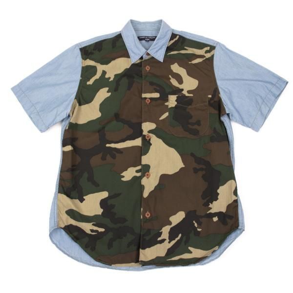 コムデギャルソン オムCOMME des GARCONS HOMME フロントカモフラ切替 コムデギャルソン オムCOMME des GARCONS HOMME フロントカモフラ切替
