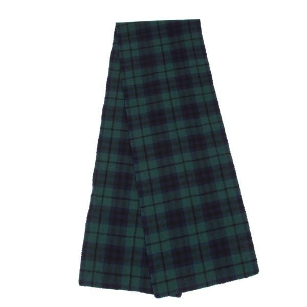 コムデギャルソン オムCOMME des GARCONS HOMME チェックマフラー 緑紺