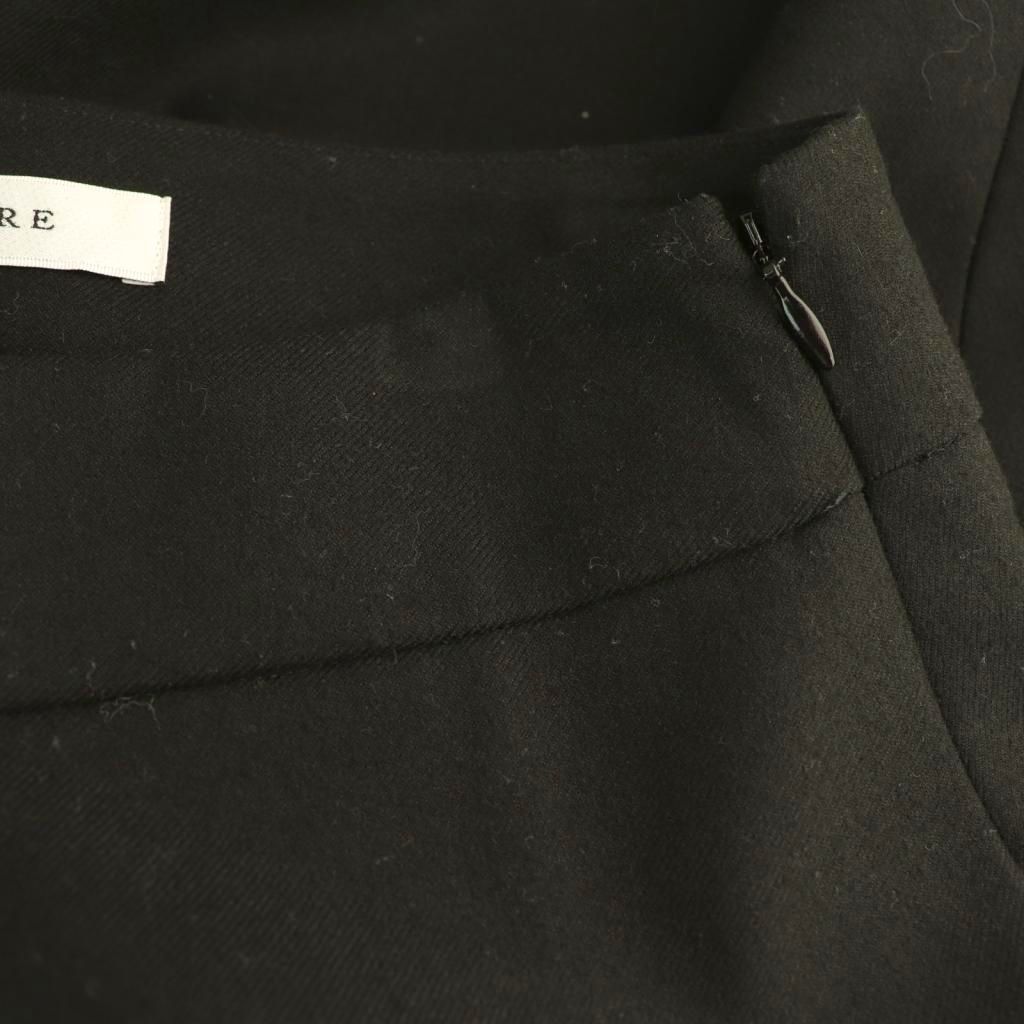 新品未使用♡定価６万　21SS アドーア　ファインコードレーススカート　黒　36 アドーア ADORE ファインコードレース切り替えスカート Aライン