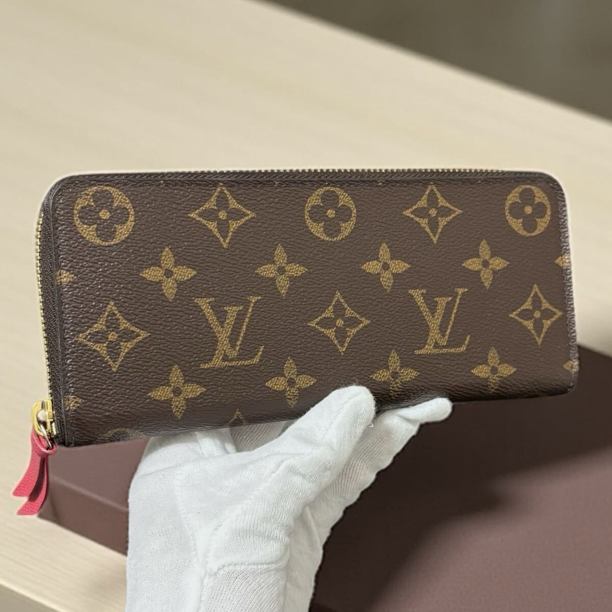 ルイ・ヴィトン　ポルトフォイユ・クレマンス　正規店購入 q66 ポルトフォイユ クレマンス Louis Vuitton ルイ ヴィトン 長 財布