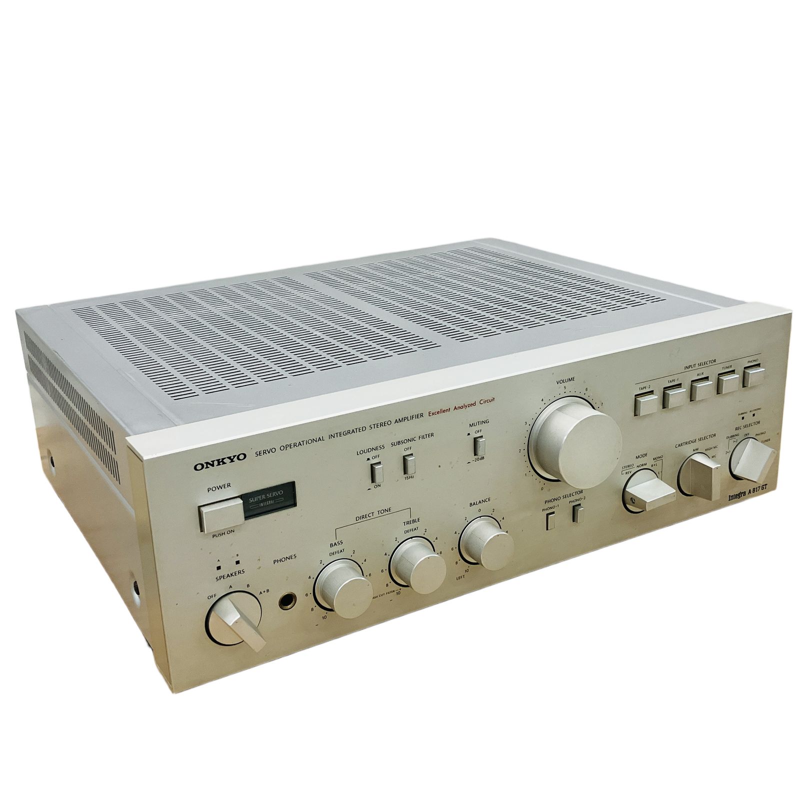 ONKYO A-817 GT Integra プリメイン アンプ 音響機器 オーディオ オンキョー