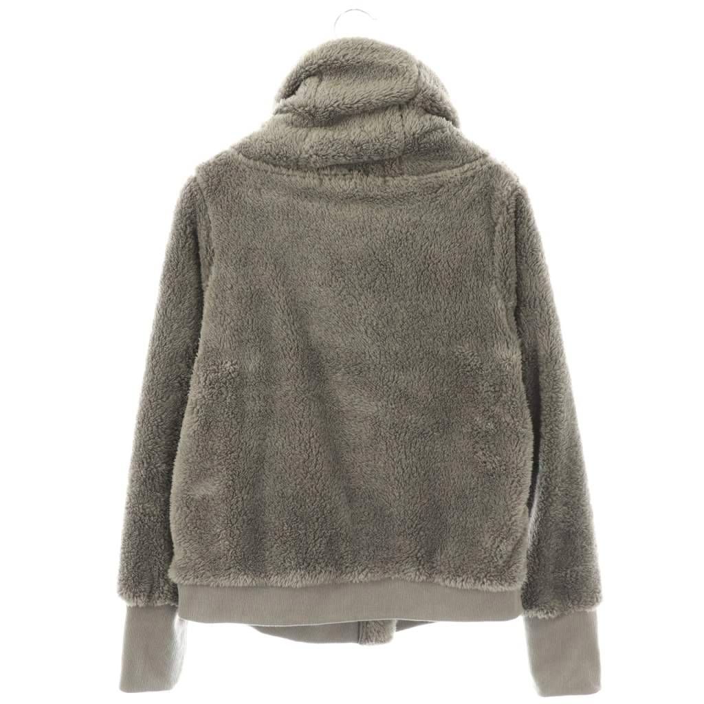 メゾンマーベリックプレゼンツ MAISON ボアジャケット ハイネック ジップアップ ブルゾン 38 グレー ES OS