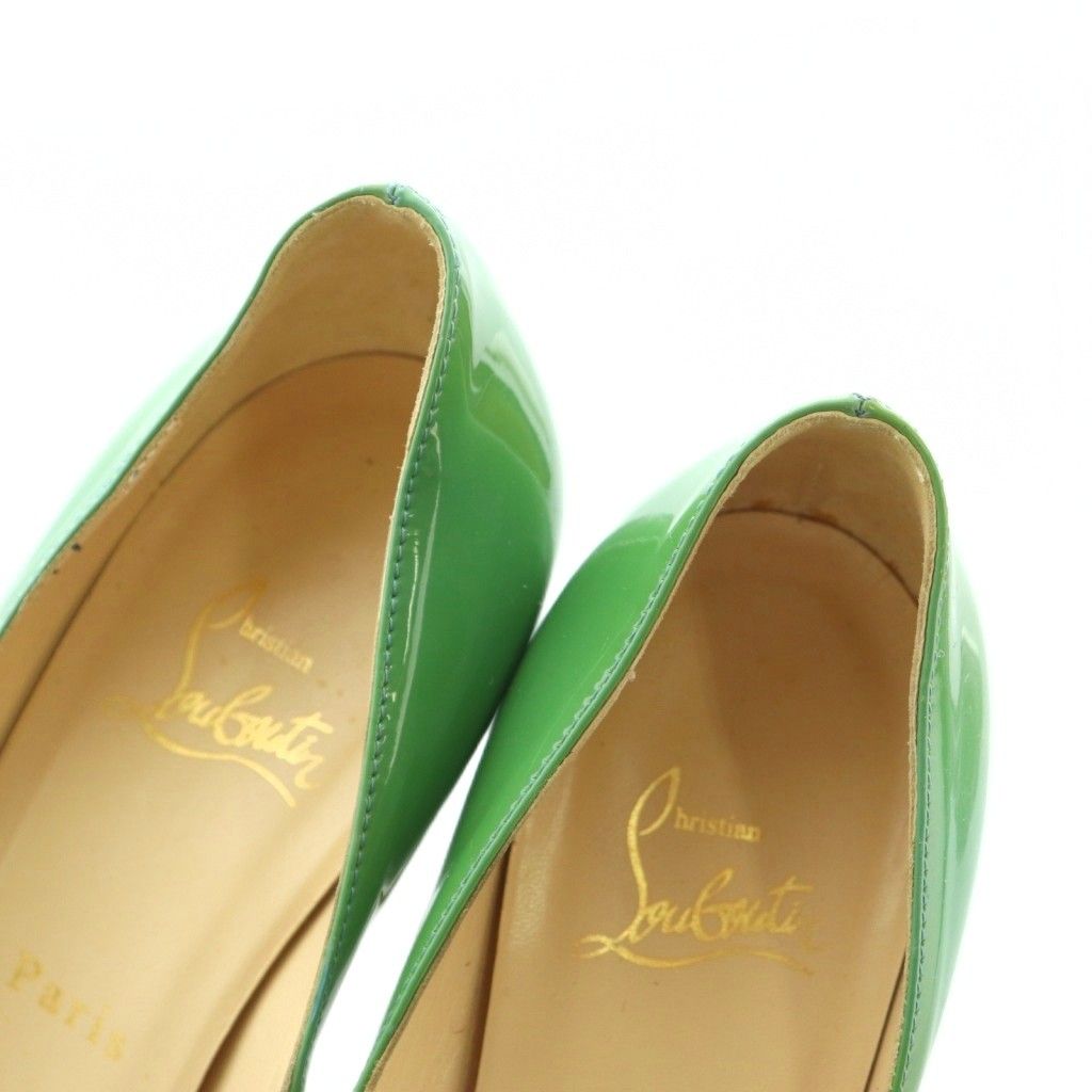 クリスチャンルブタン Christian louboutin パンプス オープントゥ