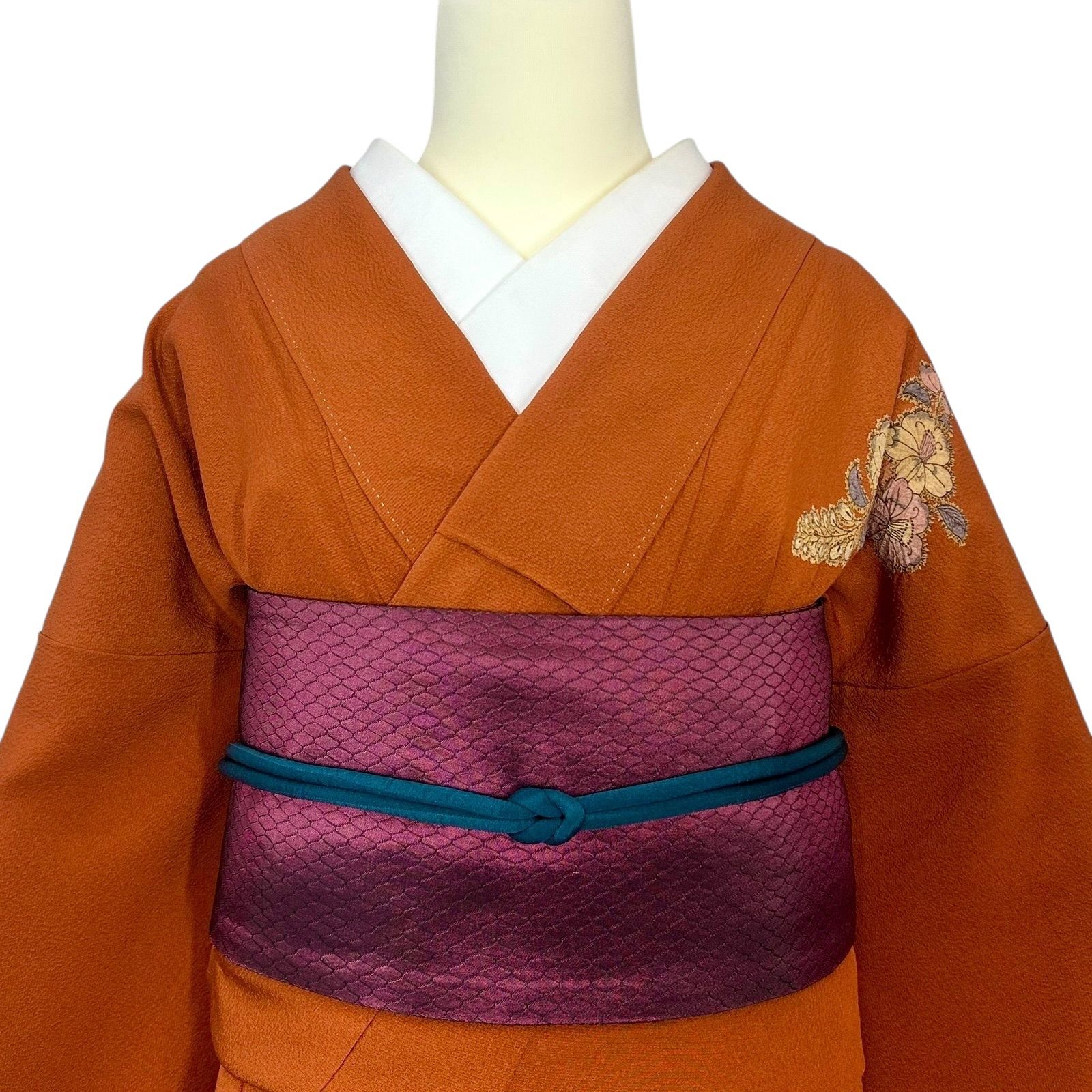 訪問着・長襦袢セット 辻が花 着物 正絹 - メルカリ