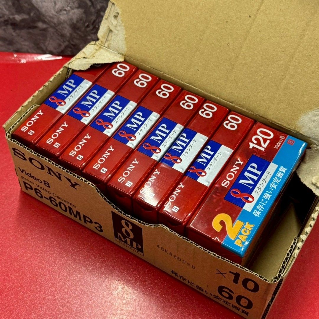 □未開封 SONY video8 8mm ビデオカセット 9点セット - メルカリ