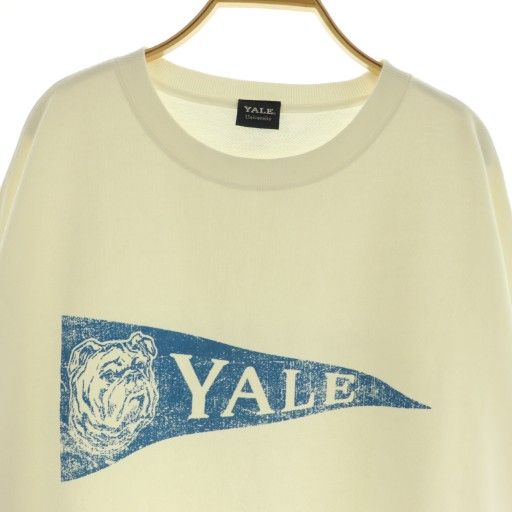 フレームワーク Framework 22AW YALE BIG-TEEスウェット 七分袖