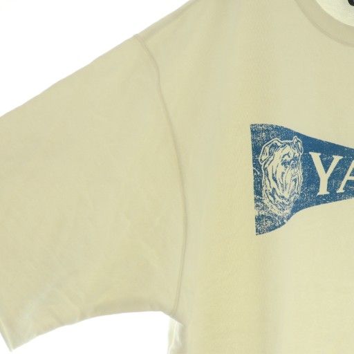 フレームワーク Framework 22AW YALE BIG-TEEスウェット 七分袖