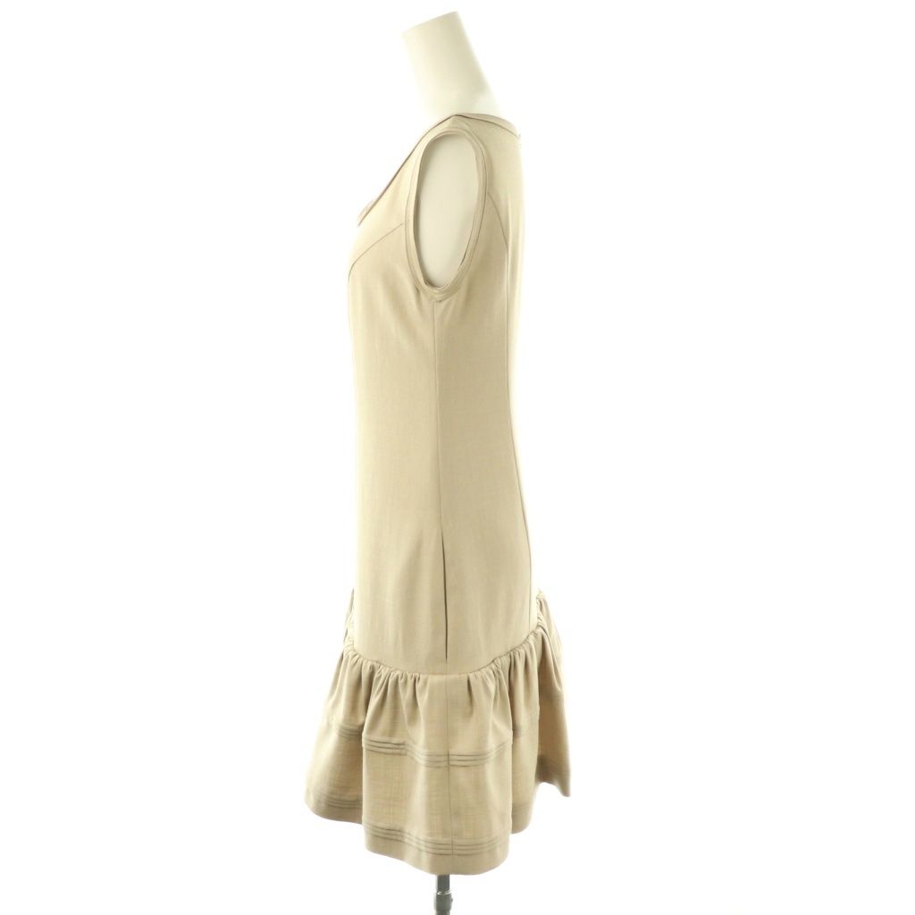 ☆フォクシーニューヨークワンピースベージュ38☆ フォクシーニューヨーク Dress Helena 44840 ワンピース 38 ベージュ