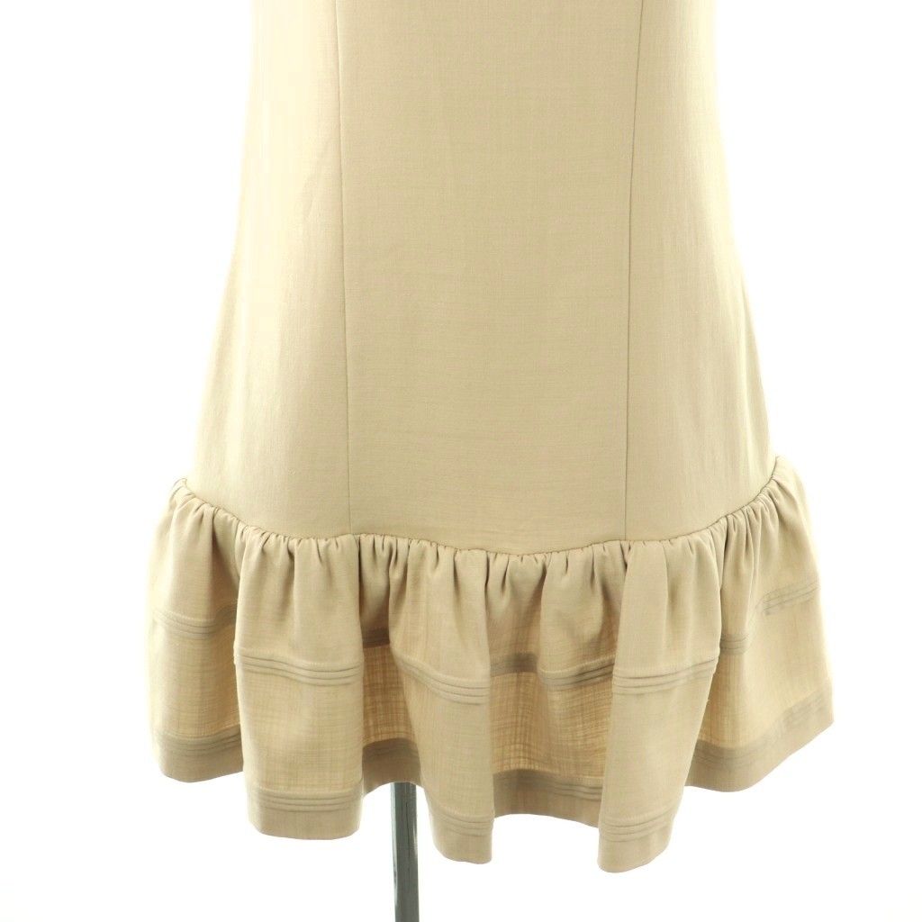 フォクシーニューヨーク FOXEY NEW YORK リネンホイップワンピース 38