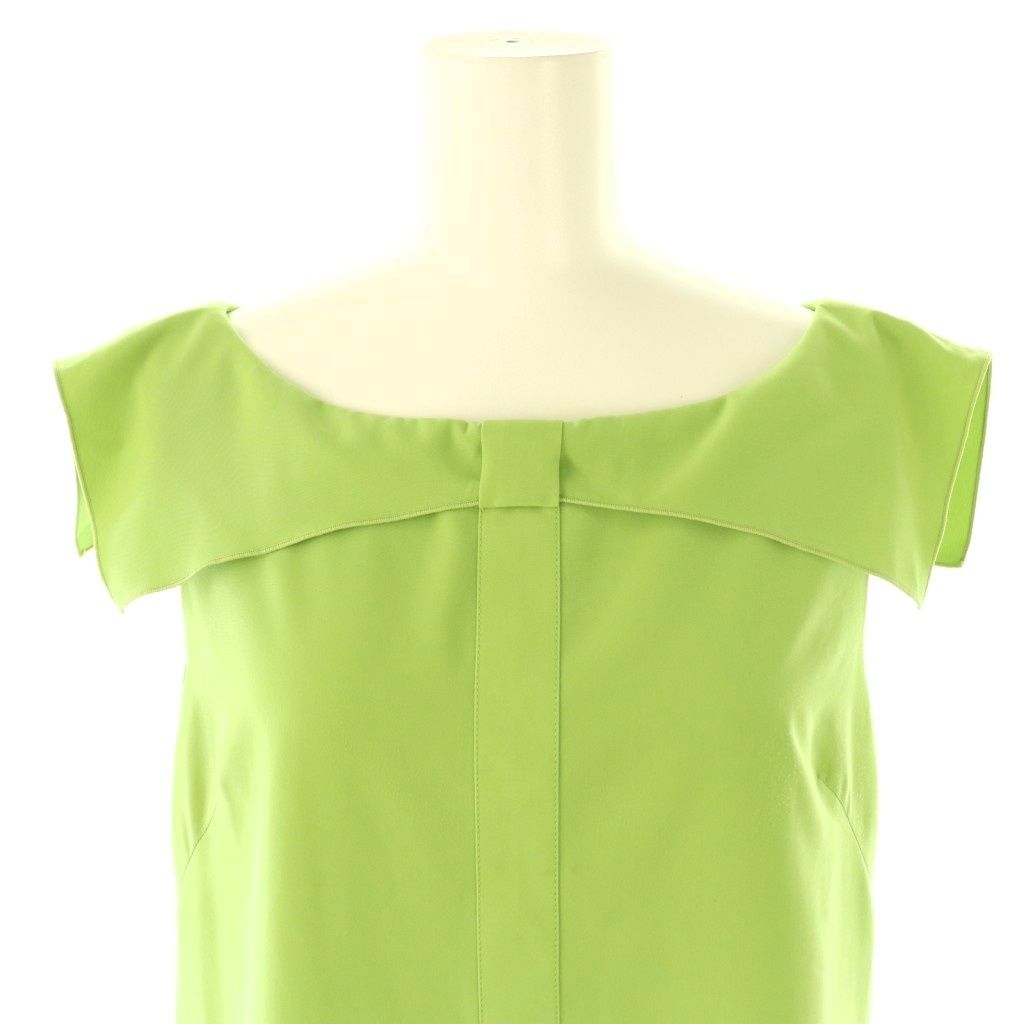 フォクシーニューヨーク FOXEY NEW YORK リボンモチーフワンピース 38