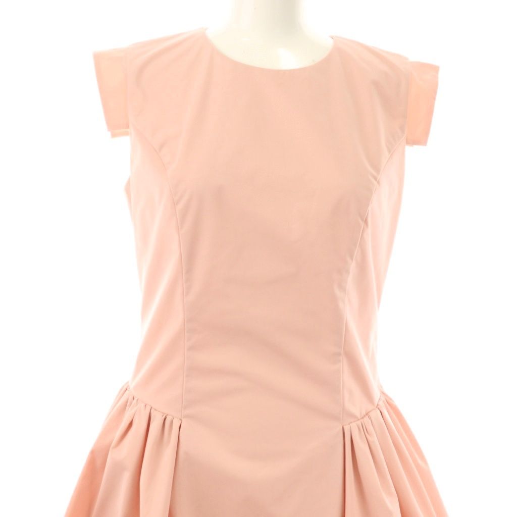 フォクシーニューヨーク FOXEY NEW YORK ノースリーブ ワンピース ひざ