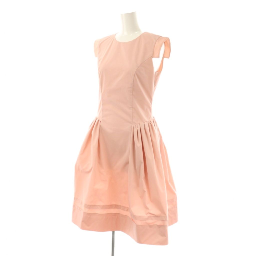 フォクシーニューヨーク FOXEY NEW YORK ノースリーブ ワンピース ひざ