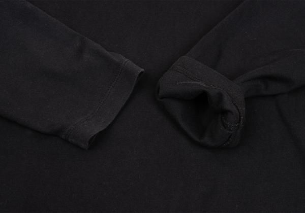 イッセイミヤケ メンISSEY MIYAKE MEN コットンモックネックカットソー 黒2