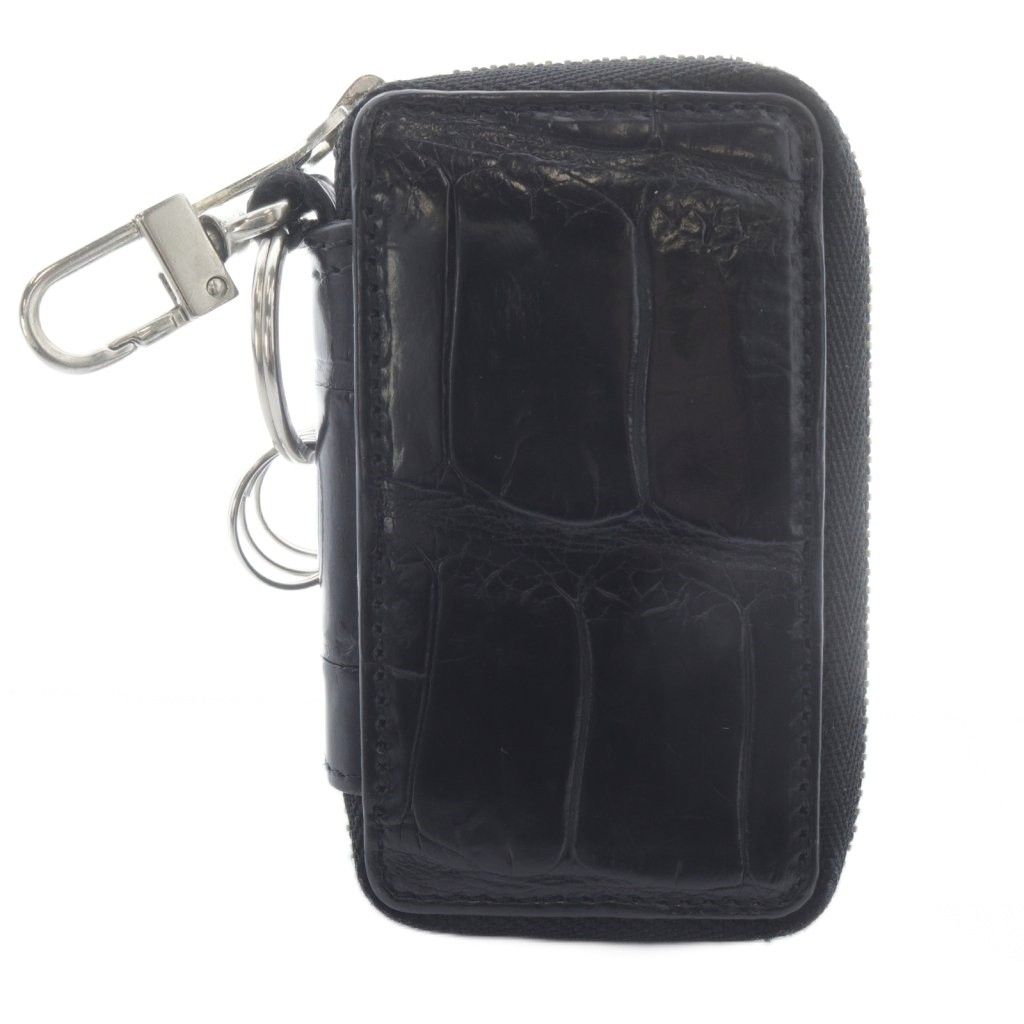 ザソール THE SOLE クロコダイル レザー スマートキーケース ブラック |YO 20 AD