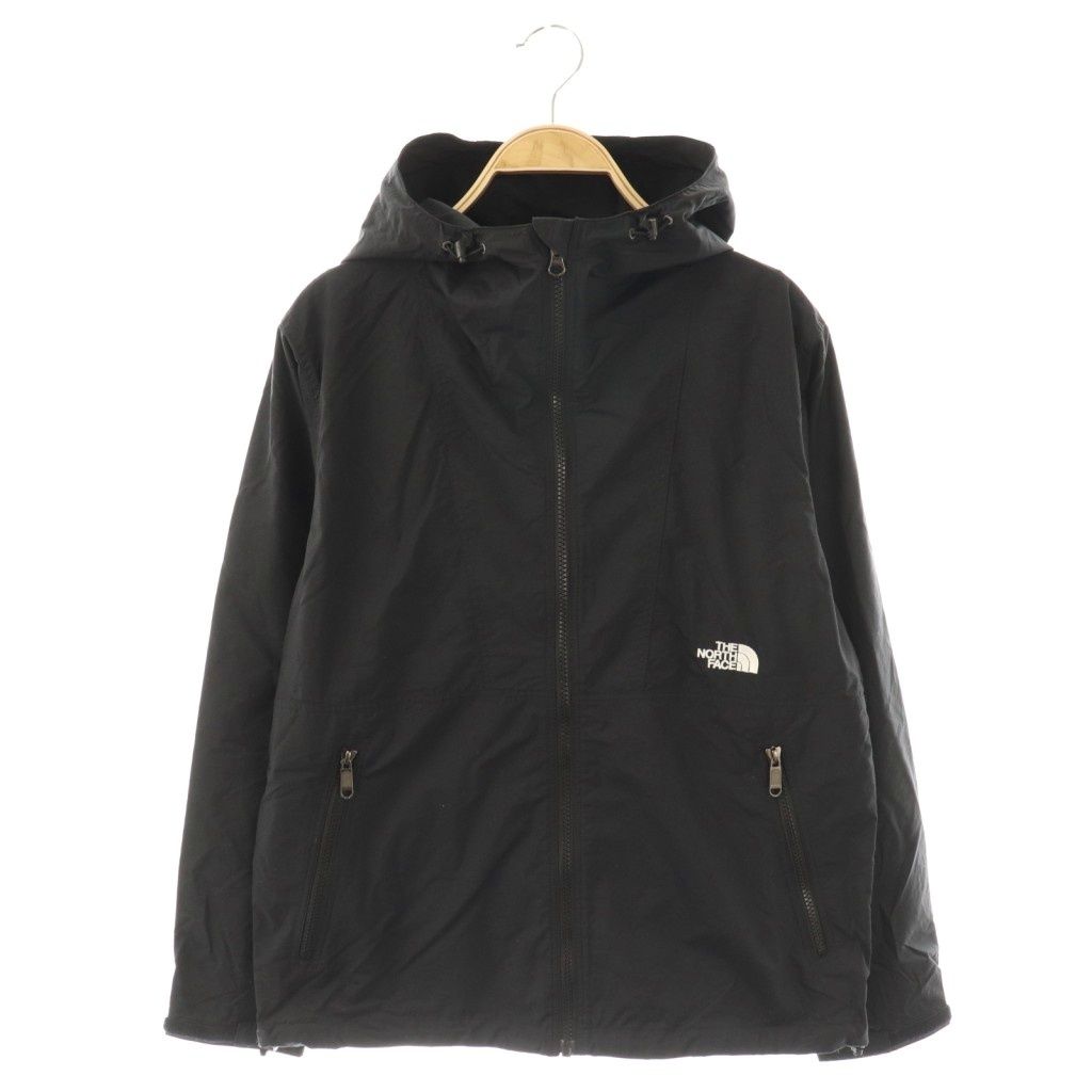 ザノースフェイス THE NORTH FACE Compact Jacket コンパクトジャケット ナイロンジャンパー L ブラック CX OS
