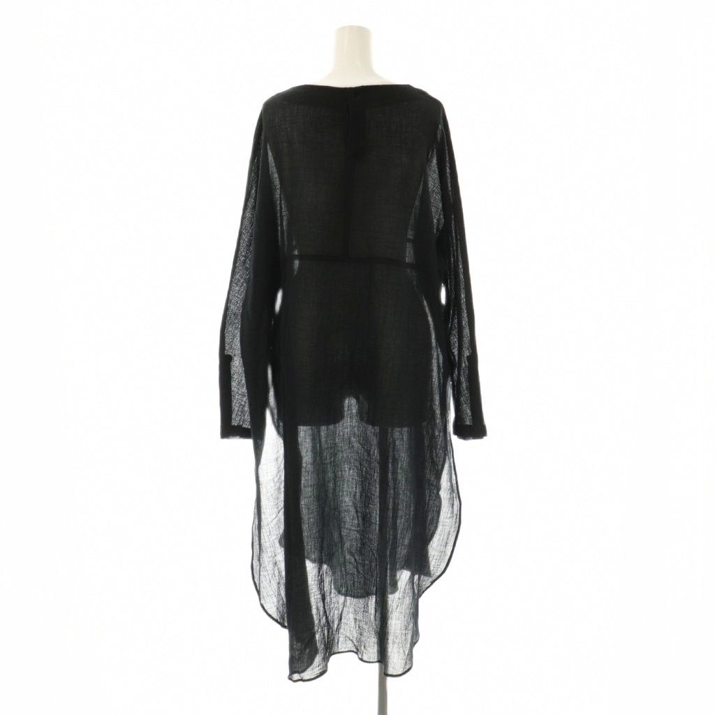 カグレ かぐれ 25SS ガーゼロングチュニック カットソー シアー F