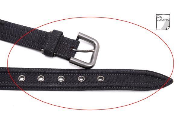 イッセイミヤケISSEY 節約 MIYAKE キャンバスベルト 紺 イッセイミヤケ