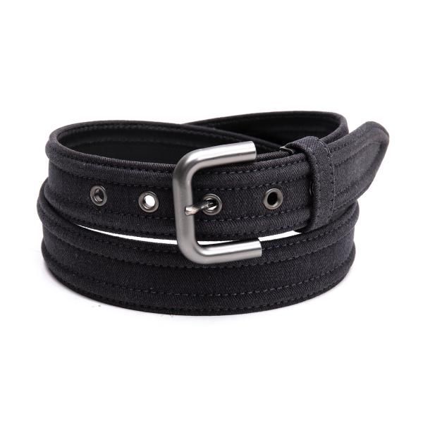 イッセイミヤケISSEY 節約 MIYAKE キャンバスベルト 紺 イッセイミヤケ