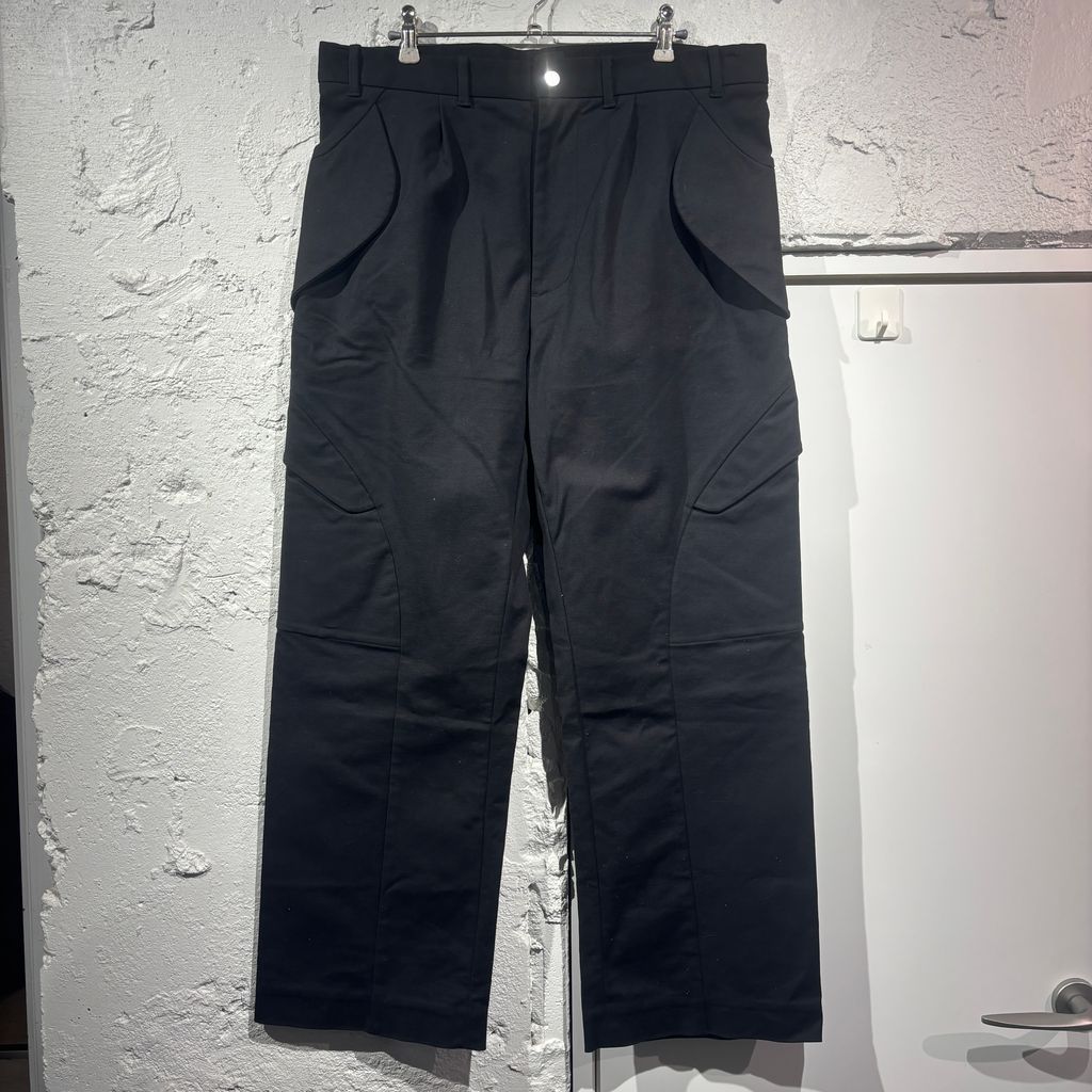 _J L A L_ ジェイラル 24 AW BRACE テックカーゴパンツ ブラック size 表参道A 12