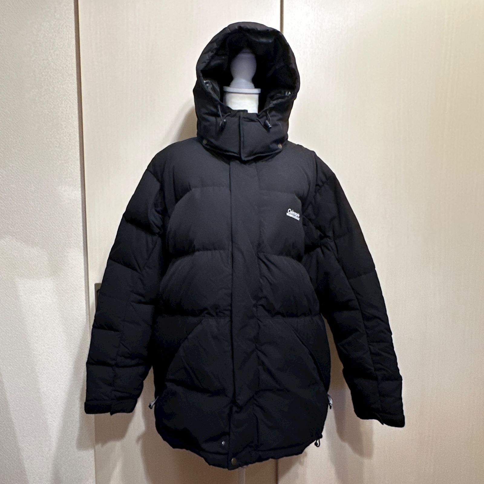 Coleman ロングダウンコート 黒 サイズXL HR 0782