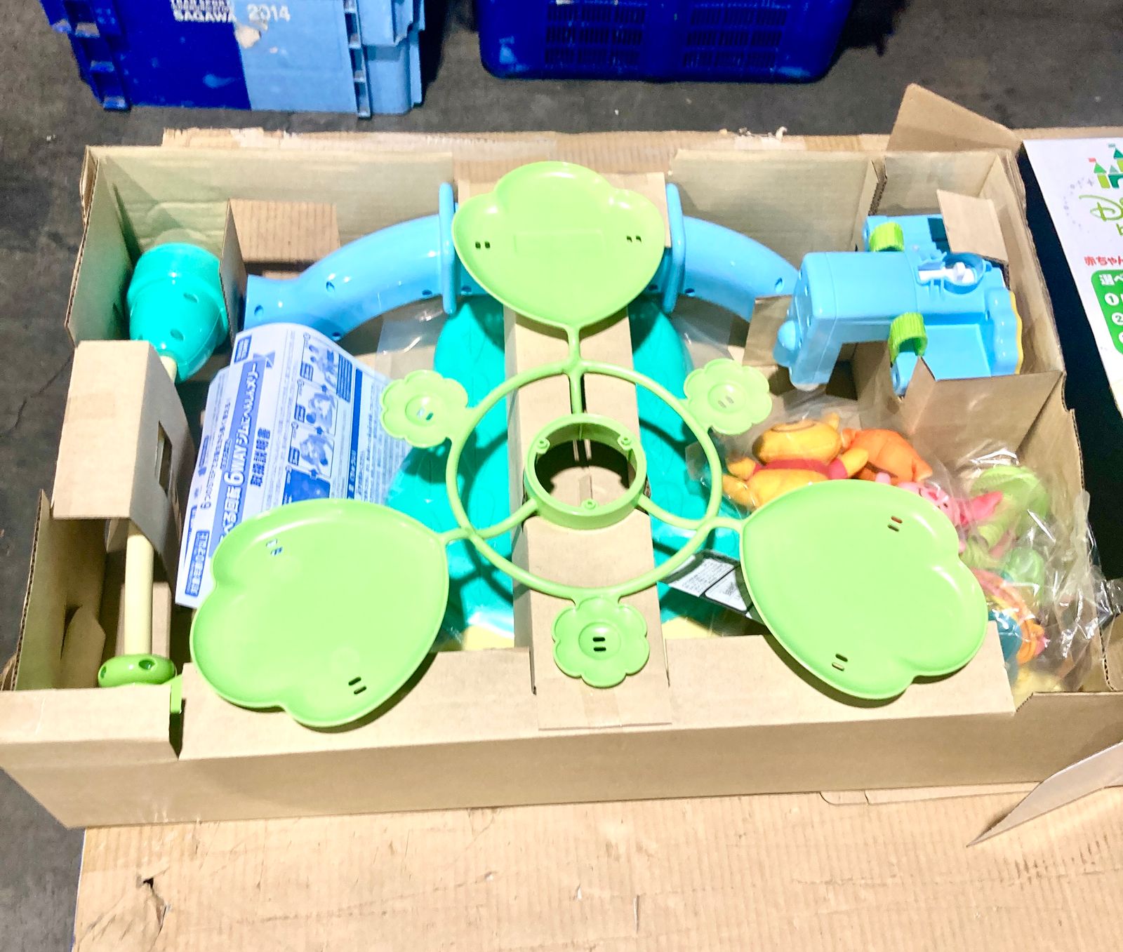  開封済 ♥品 タカラトミー くまのプーさん えらべる回転6 WAYジムにへんしんメリー その他 ベビー キッズおもちゃ