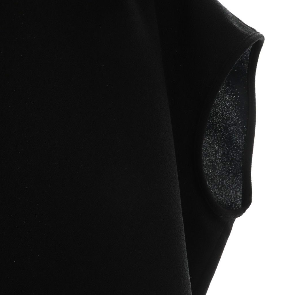 ヨーコチャン YOKO CHAN スキッパーコクーンワンピース 膝丈 フレンチ