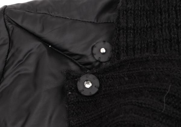 パトリツィアペペPATRIZIA 人気 PEPE モヘアニットドッキングデザイン