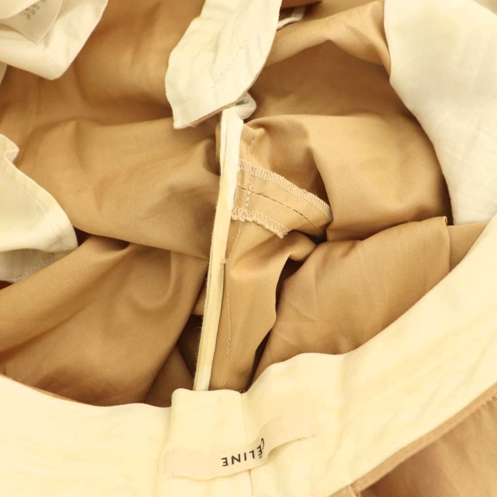 セリーヌ CELINE フィービー期 注文 コットンフレアワイドパンツ 36