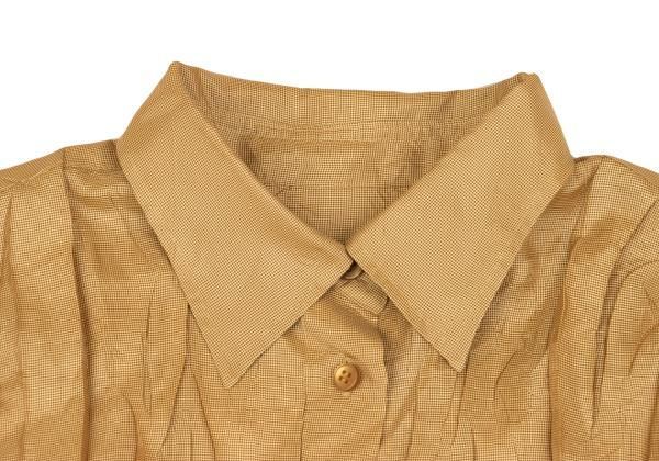 プリーツプリーズPLEATS PLEASE マイクロチェックポリシワプリーツ