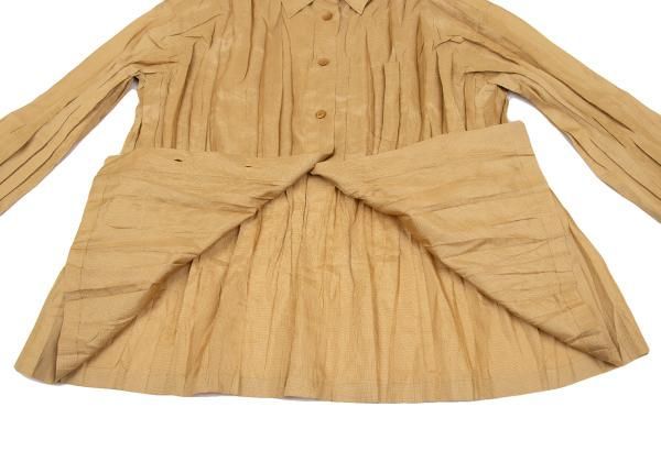 プリーツプリーズPLEATS PLEASE マイクロチェックポリシワプリーツ