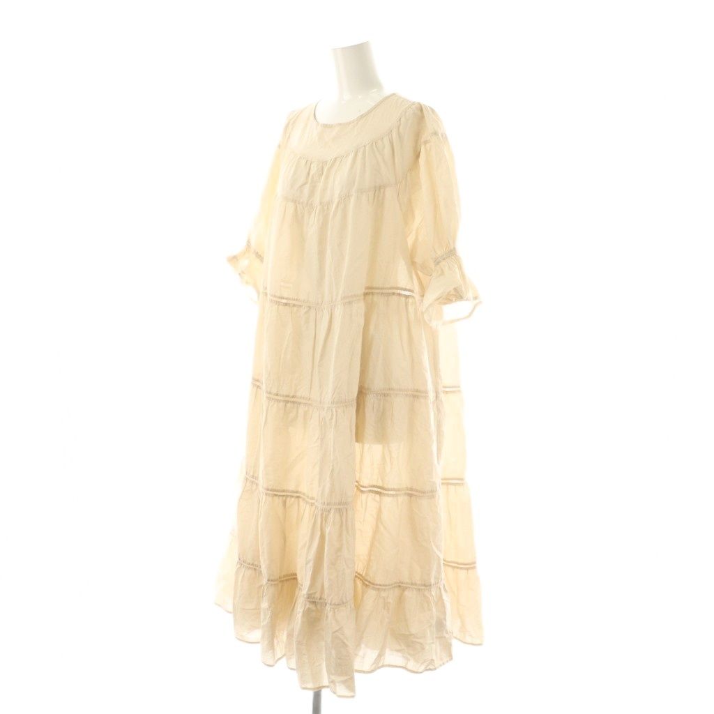 マーレット Merlette PARADIS コットンパフスリーブティアード