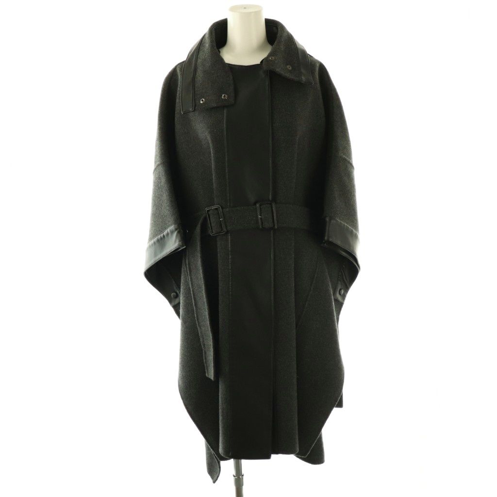 アドーア ADORE ルチアーナリバーコート ポンチョ アウター ウール