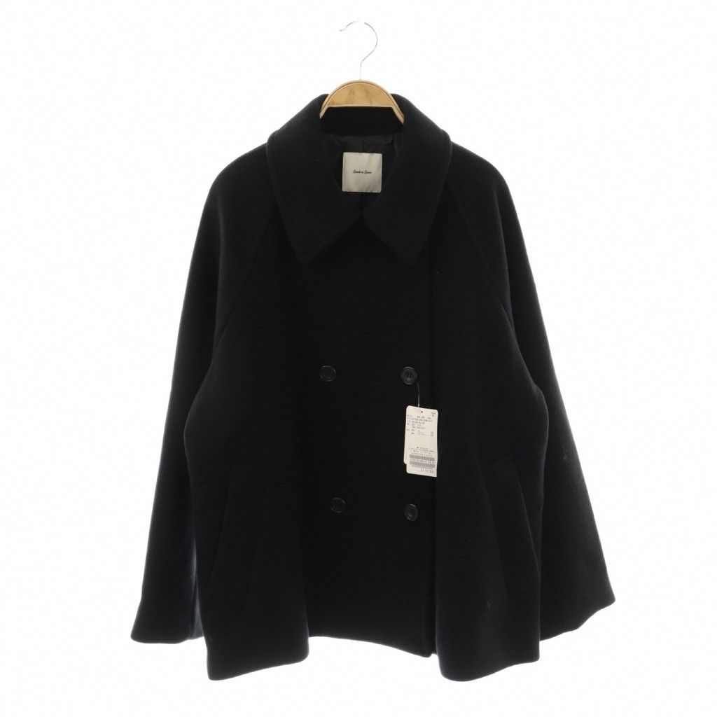 スピック&スパン Spick&Span 25AW S160スタンドカラーショートコート