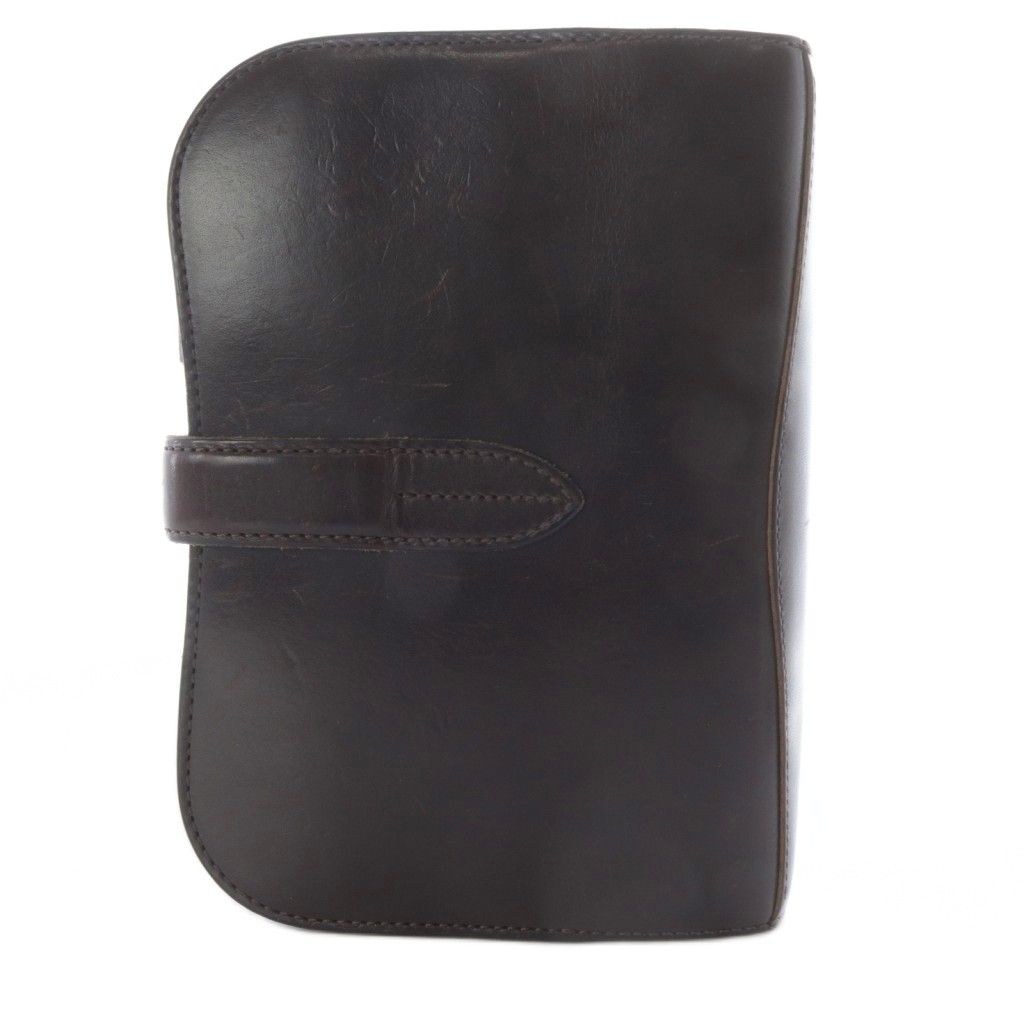 ワイルドスワンズ バイブル BIBLE システム手帳 サドルプルアップレザー ダークブラウン YO 26 AD