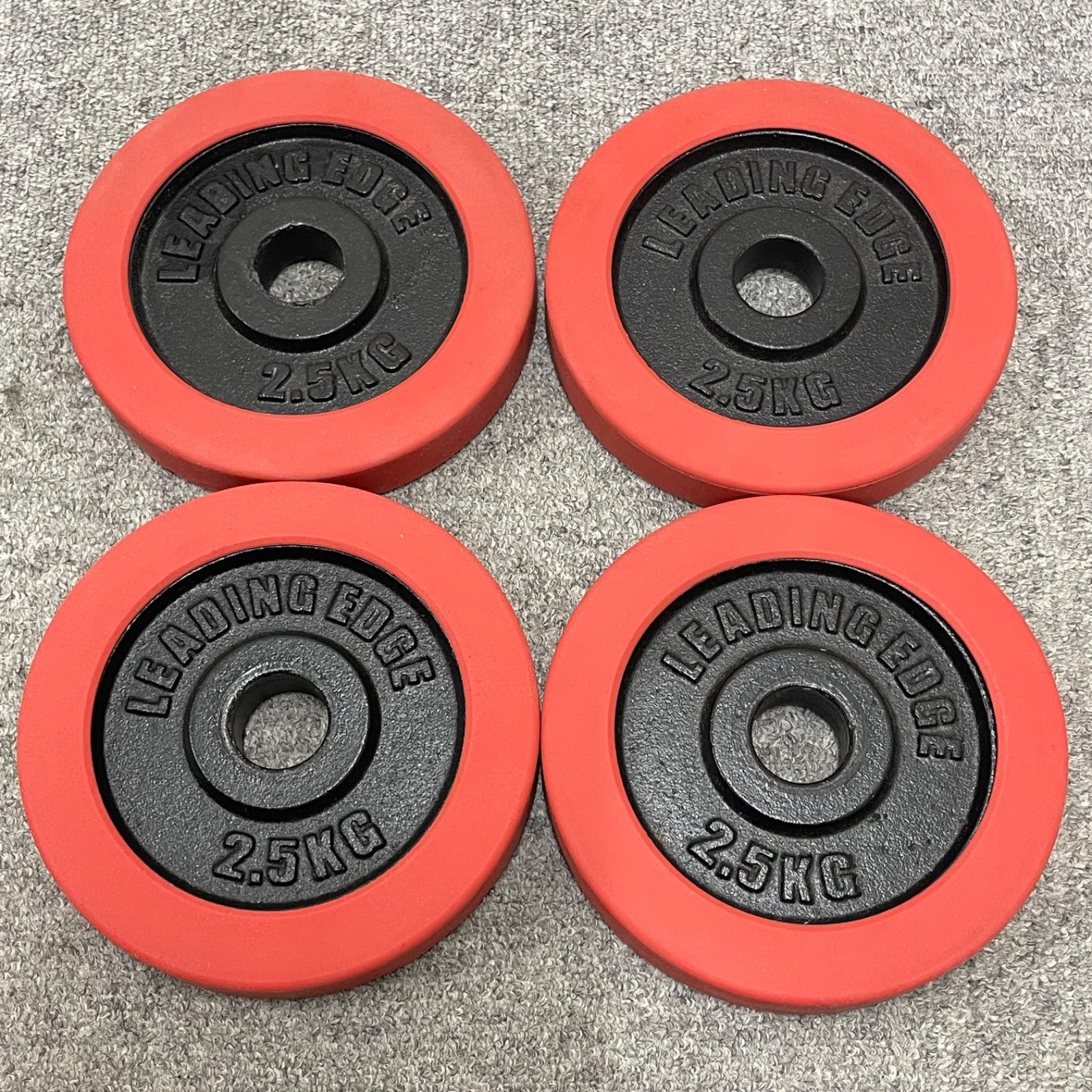 NPA】Leading Edge リーディングエッジ ダンベルプレート 2.5kg 4枚
