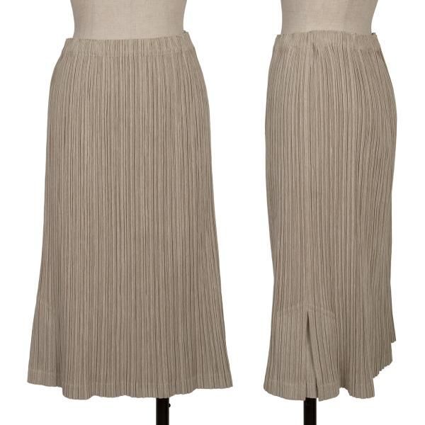 プリーツプリーズPLEATS PLEASE コットンポリプリーツスカート