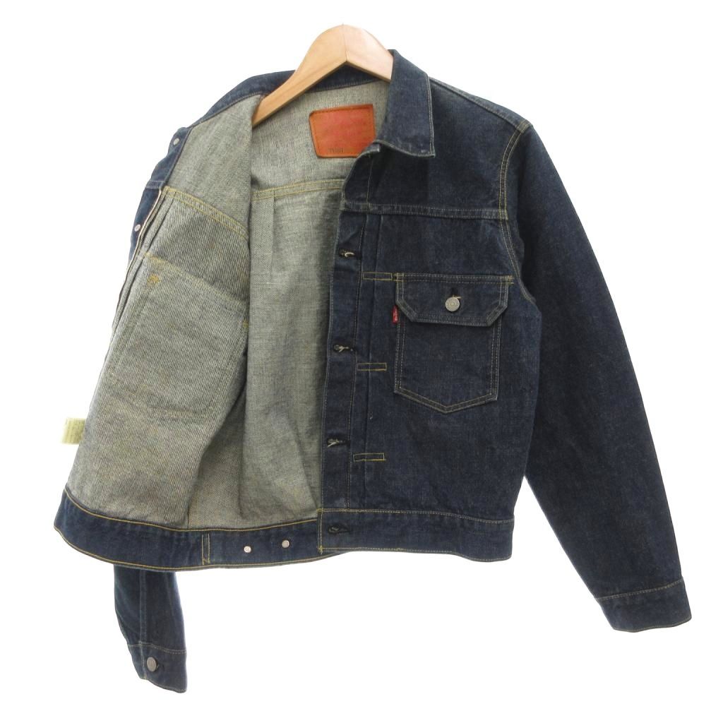 Levi’s 71507XX 2nd復刻 ジャケット BIGE 38 リーバイス Levi's 2nd デニムジャケット ジージャン Gジャン 38 赤耳