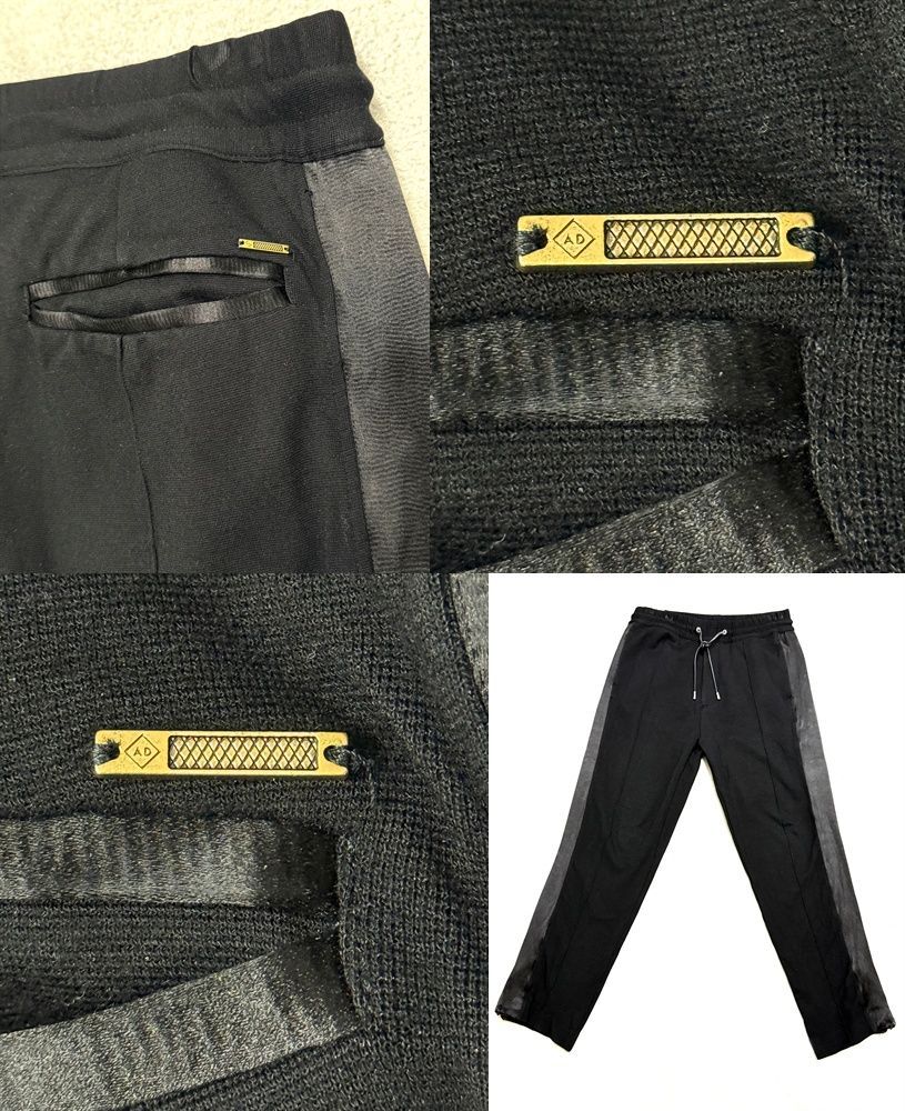 国内正規 dunhill ダンヒル ブラック サイドライン ジップ シルク