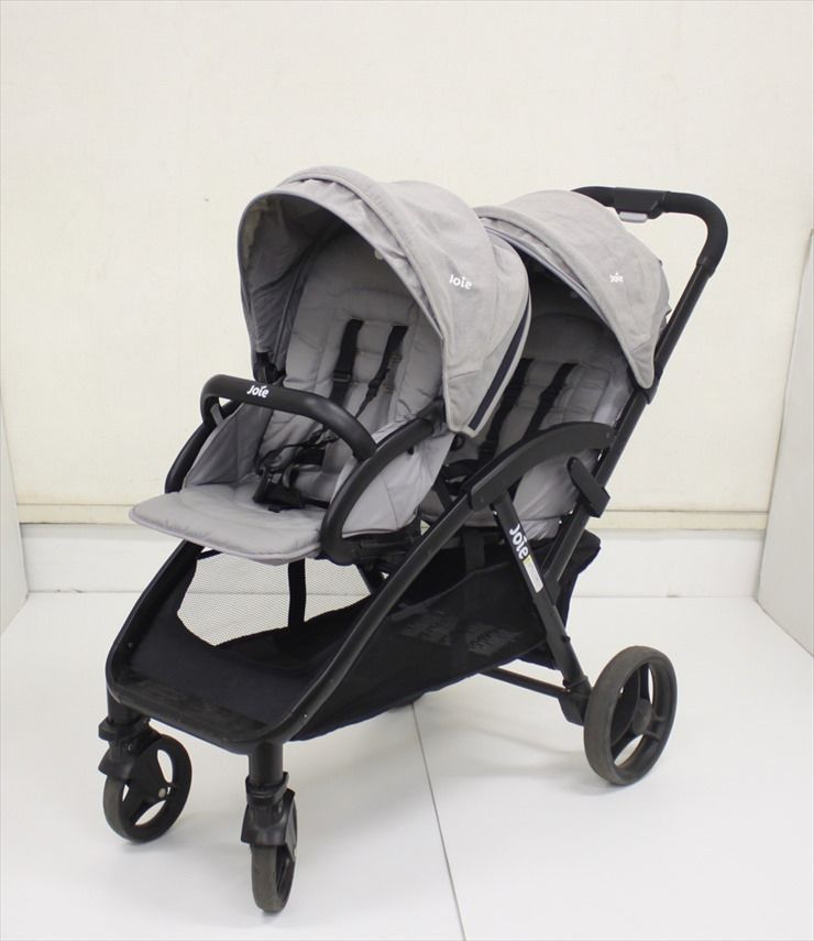 Joie エヴァライトデュオ 二人乗りベビーカー（グレーフランネル） Joie ベビーカー エヴァライトデュオ（グレーフランネル）」について