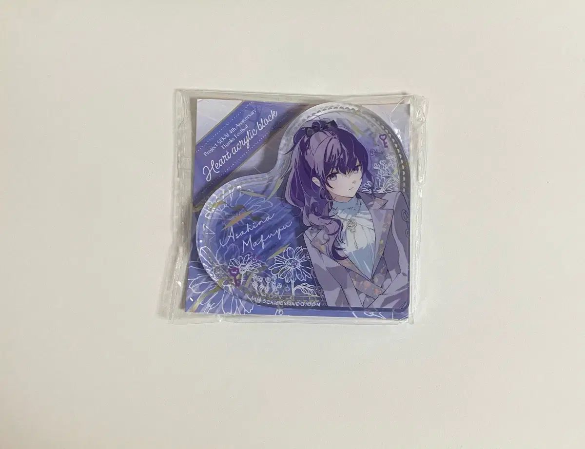 プロジェクトセカイ 感謝祭 4周年 朝比奈まふゆ アクリルブロック NIGO