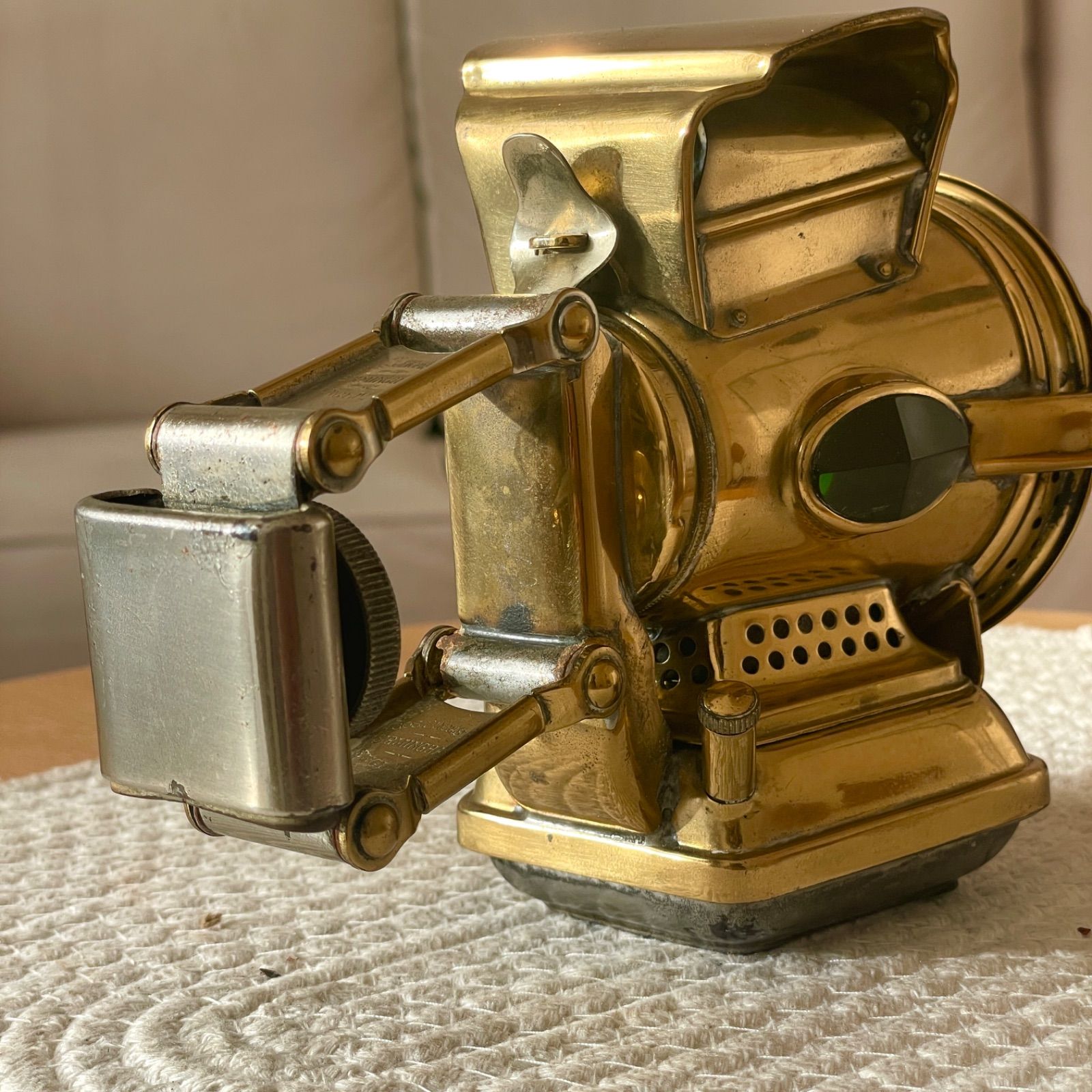 美品！】1900s Lucas Silver King オイル-ランプ（ニッケル版