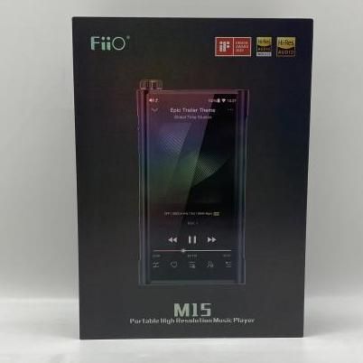  本体傷ｱﾘ Fiio M 15 ﾃﾞｼﾞﾀﾙｵｰﾃﾞｨｵﾌﾟﾚｲﾔｰ Black ﾌﾞﾗｯｸ FIO B 24 デジタルオーディオプレーヤー ポータブルプレーヤー