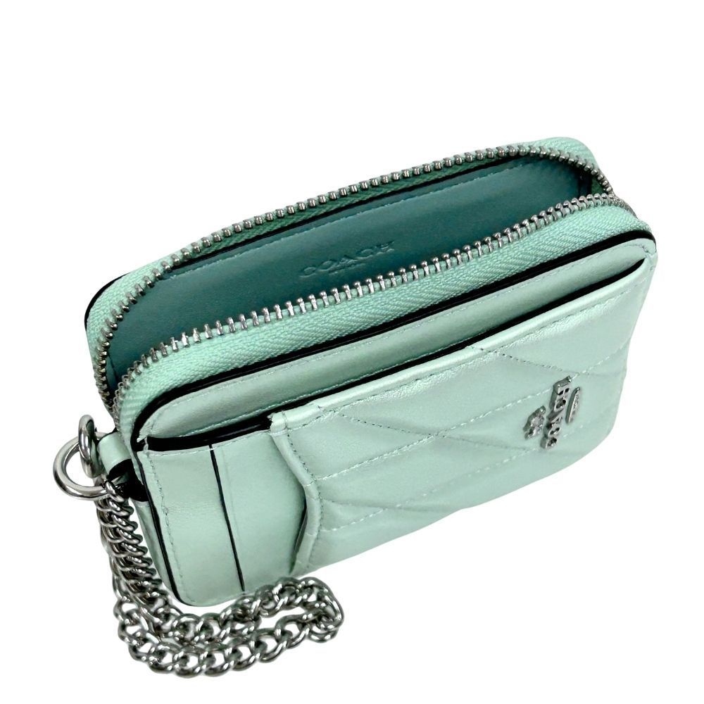 コーチ 財布 レディース COACH コインケース パーライズド レザー