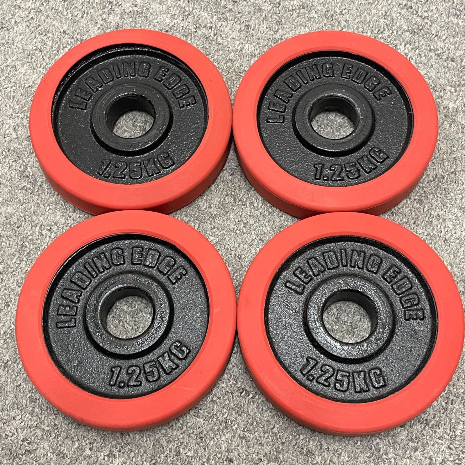 NPA】Leading Edge リーディングエッジ ダンベルプレート 1.25kg 4枚