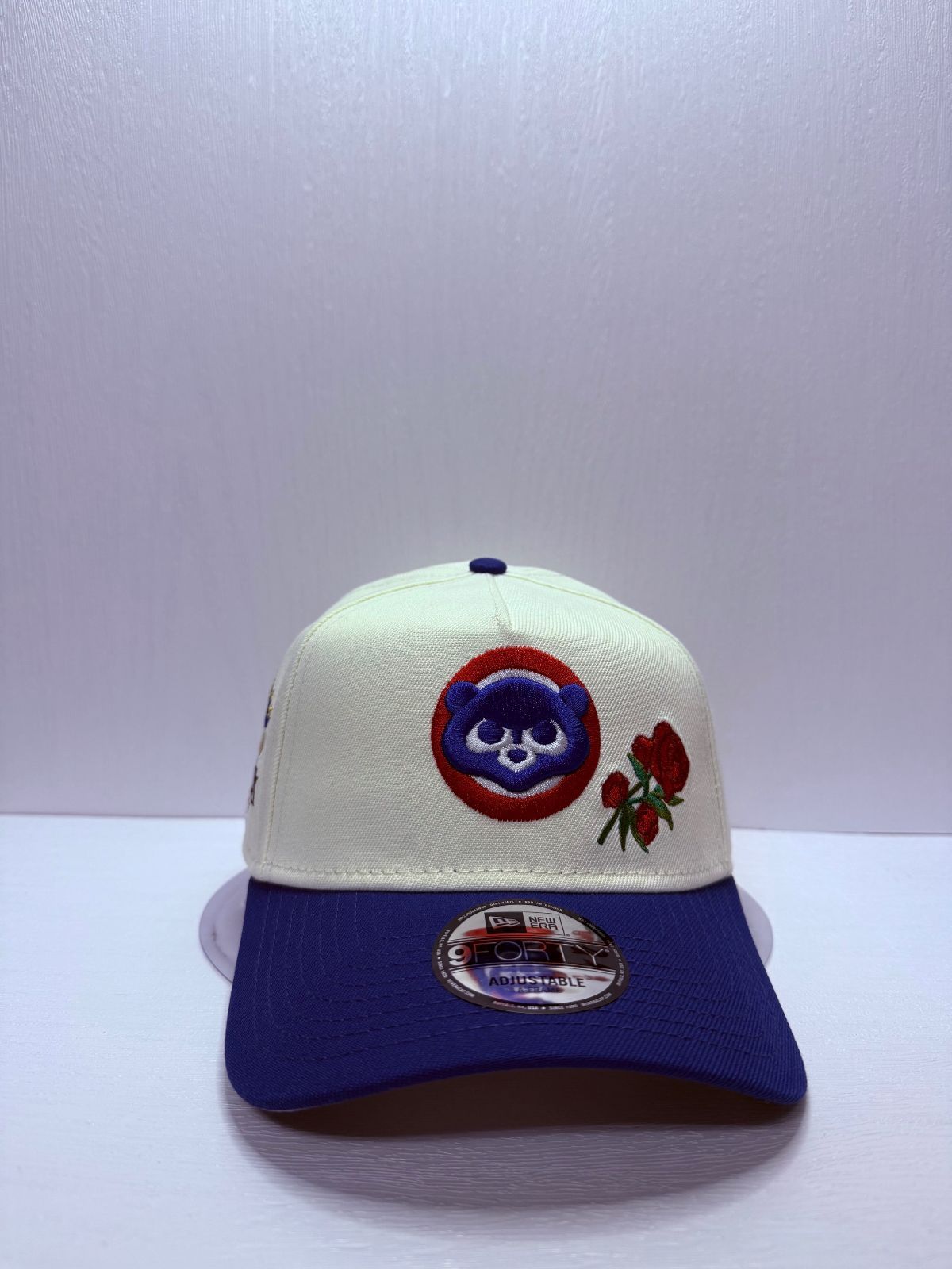 Newera シカゴカブス オールスターゲーム1990 ローズ刺繍 9 forty A-FRAME スナップバック ツートンカラー