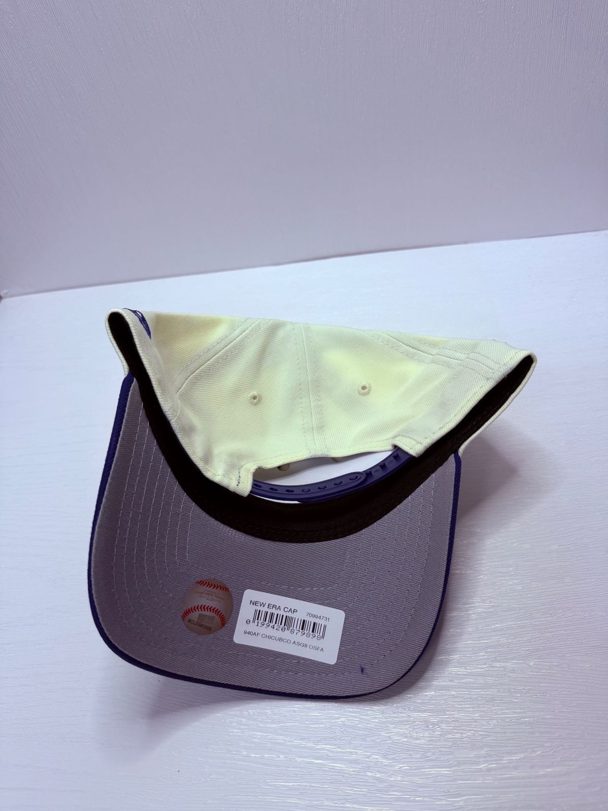 スナップバック ツートン