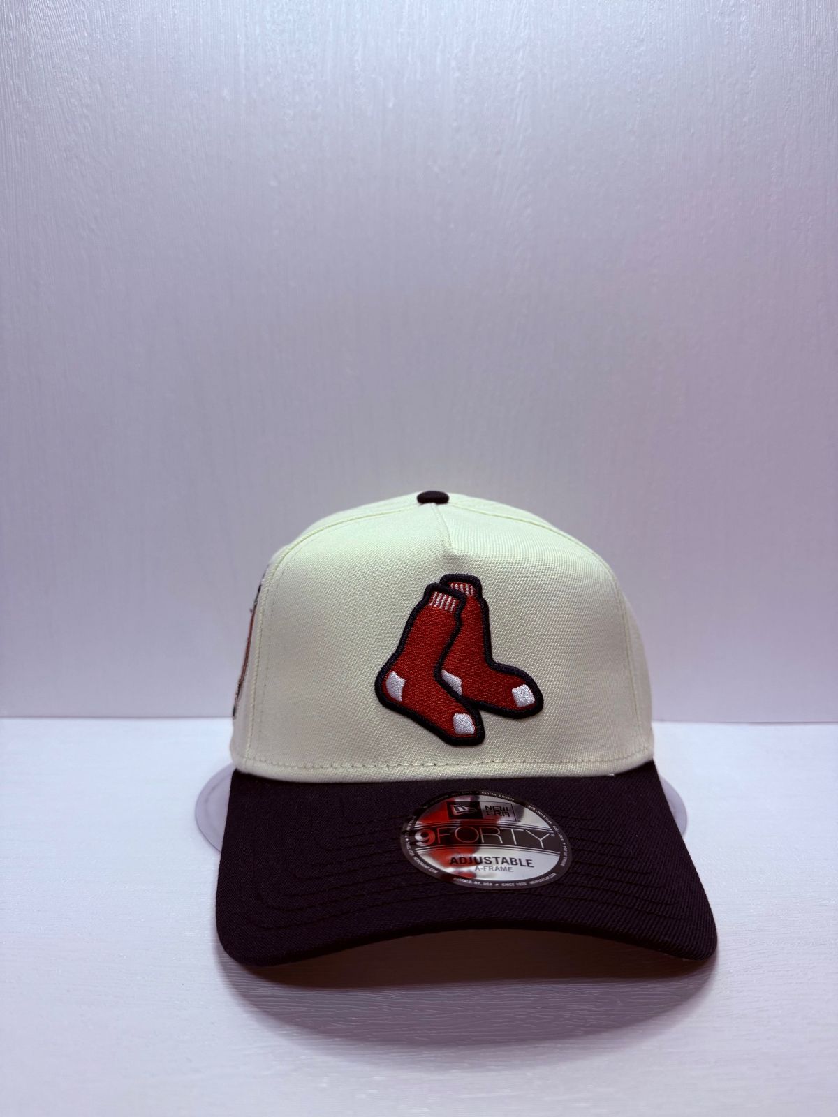 Newera ボストンレッドソックス オールスターゲーム1990 9 forty A FRAME スナップバックキャップ ツートン