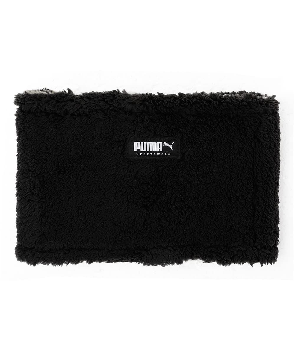 [プーマ] マフラー スカーフ テッディ ネックウォーマー 053952 21年秋冬カラー プーマブラック(01) FREE [21年秋冬カラー プーマブラック(01)] [Free Size]
