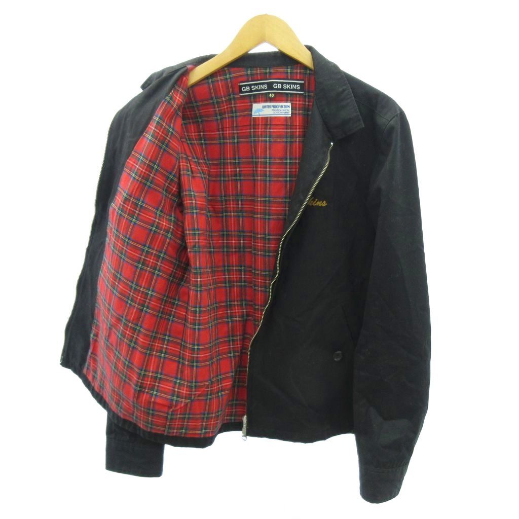 ジービースキンズ GB SKINS スイングトップ ジャケット ブルゾン 裏地
